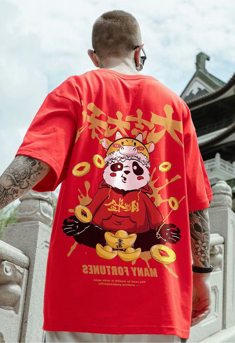 Red Shortsleeved Tshirt