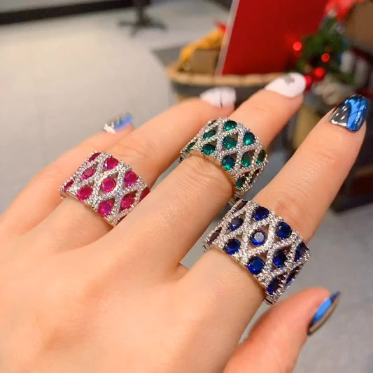 Vintage Style Simulation Diamond Jewelry Ring