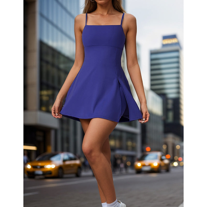 Womens Spaghetti Strap Tennis Dress