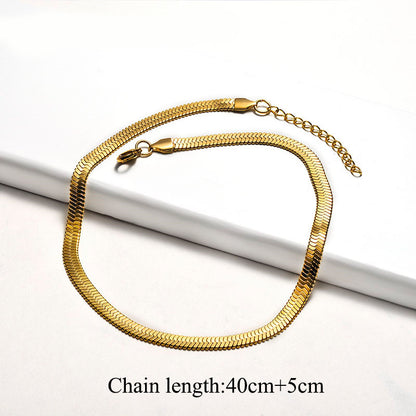 Stainless Steel French Jewelry Necklace Necklace