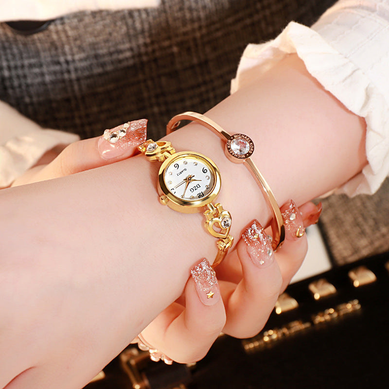 Simple Rhinestone Watch Jewelry