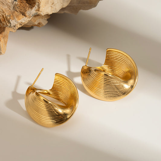 Stainless Steel Vintage Earrings Ear Ring