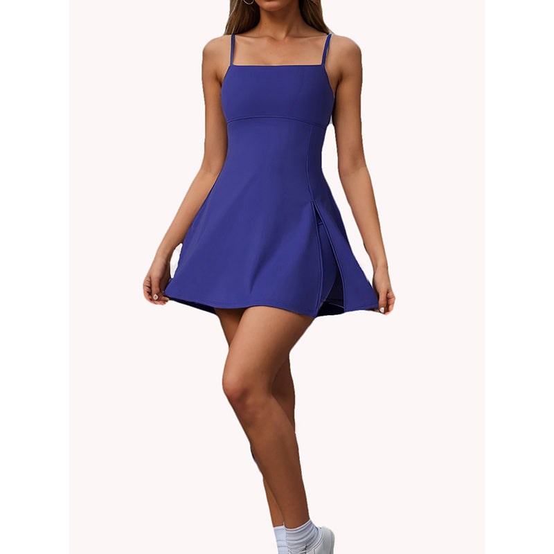 Womens Spaghetti Strap Tennis Dress