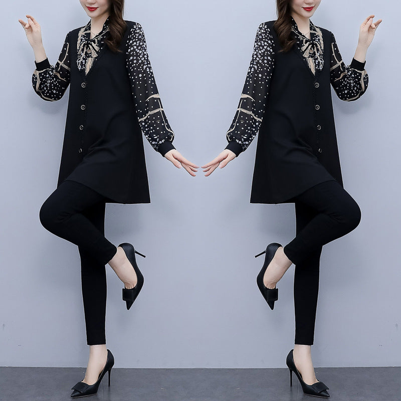 Women's Printed Fashionable Dress Women